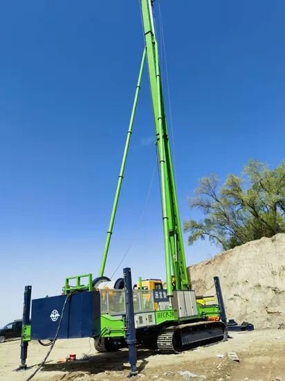 Battipalo a vite per mini escavatore Hf da 1 anno con ISO 9001: 2008